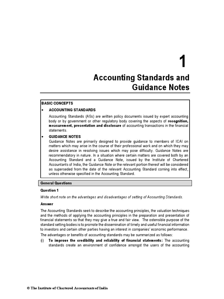 As and Guidance Notes | PDF | Inventory | Fair Value