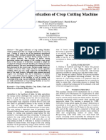 Design and Fabrication of Crop Cutting Machine IJERTV8IS060212 PDF
