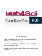 Orgo Cheat Sheets 08 2019 PDF