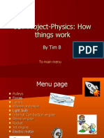 ICT Project-Physics: How Things Work