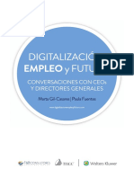 Digitalización, Empleo y Futuro (Conversaciones Con CEOs Y Directores Generales)