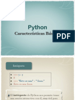 Características Básicas de Python
