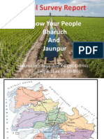 Rural Survey Report: Know Your People Bharuch and Jaunpur