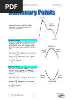 FSMQ Stationary Points PDF