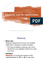 Elasticity of Demand & Supply