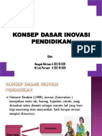 Konsep Dasar Inovasi Pendidikan"