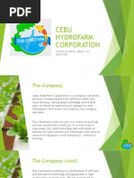Cebu Hydrofarm Corporation: Grown in Water, Makes You Healthier