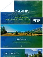 POSLANICI - mjesto - odgonetni