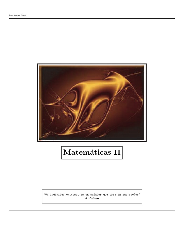 Métodos de Integración en Matemáticas II | PDF | Teoría del operador ...