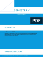 Draft Semester 7