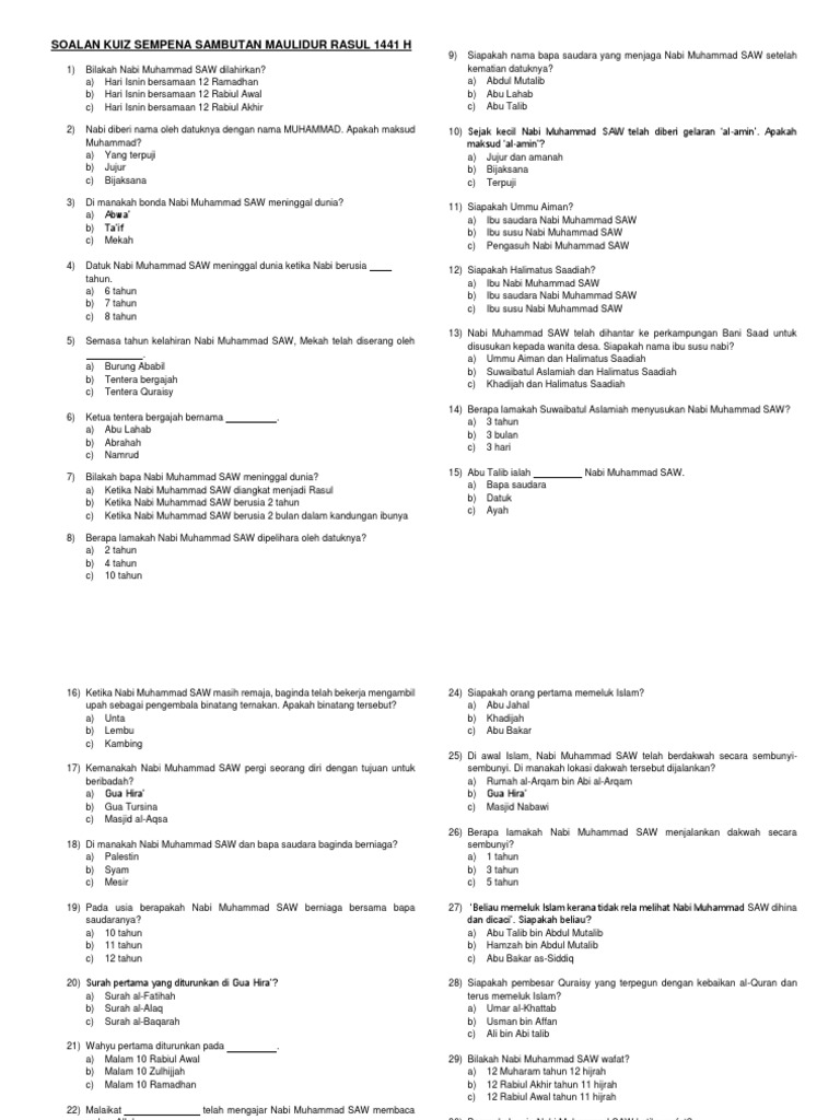 Kuiz 2 Pdf