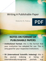Writing A Publishable Paper 2