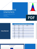Kuliah 2 Descriptive Statistic