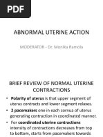 Abnormal Uterine Action