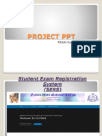 SERS - Student Exam Registration System