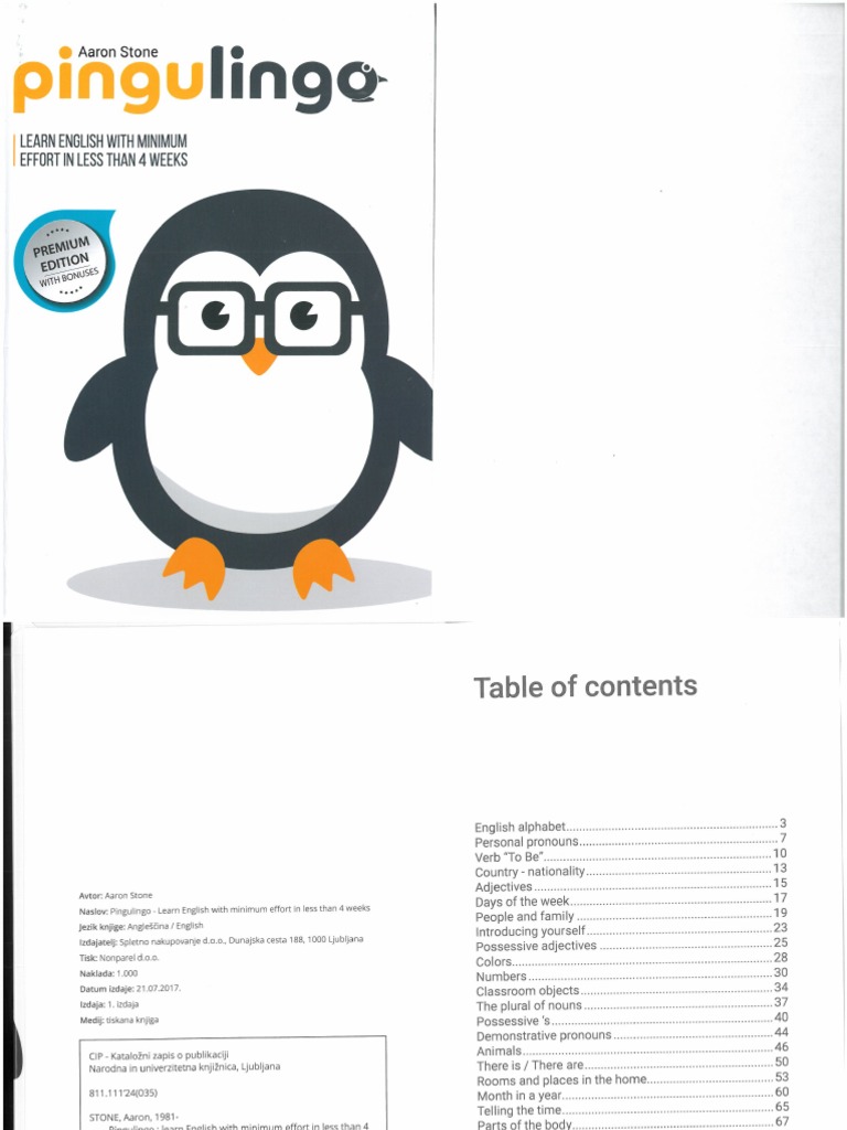 Pingu Lingo PDF | PDF