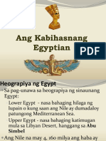 Kabihasnang Egypt Part1