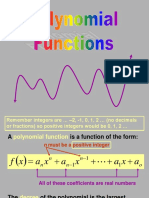 Polynomial Functions