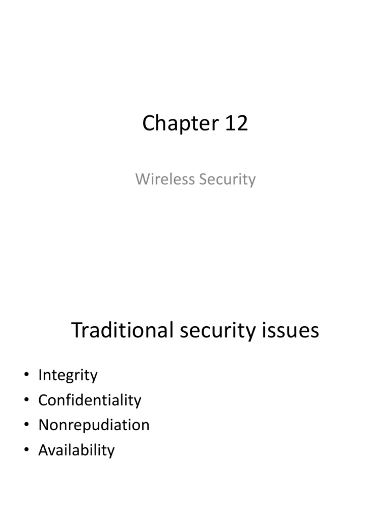 Chapter 12 | PDF | Denial Of Service Attack | Computer Network