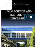 Iloilo Science and Technology University CBT and Degree Programs