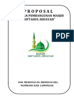 Cover Proposal Masjid