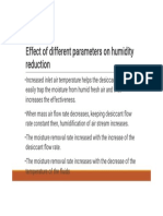 Parameters Affecting Humidity PDF