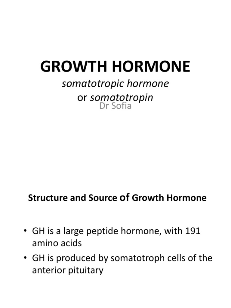 Growth Hormone: Functions and Disorders | PDF | Growth Hormone | Bone
