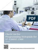 Programming Style Guides - PLC