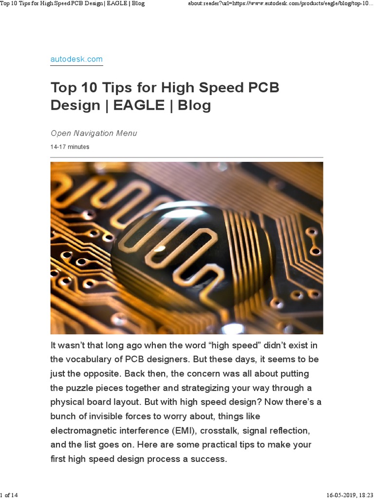 PCB Design Tips | PDF | Electromagnetic Interference | Printed Circuit