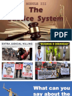 MODULE 3: The Justice System in The Philippines (21st Century Lit)
