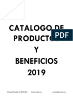 Nuevo Catalogo de Productos Horux Lab 2019