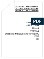 List of Case Filed Against Juvenile Board