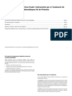 Programació Didàctica D 'Aula I Instruments Per A L'avaluació de Matemàtiques 5é de Primària