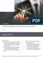 Five Steps To Building A Successful Procurement Strategy