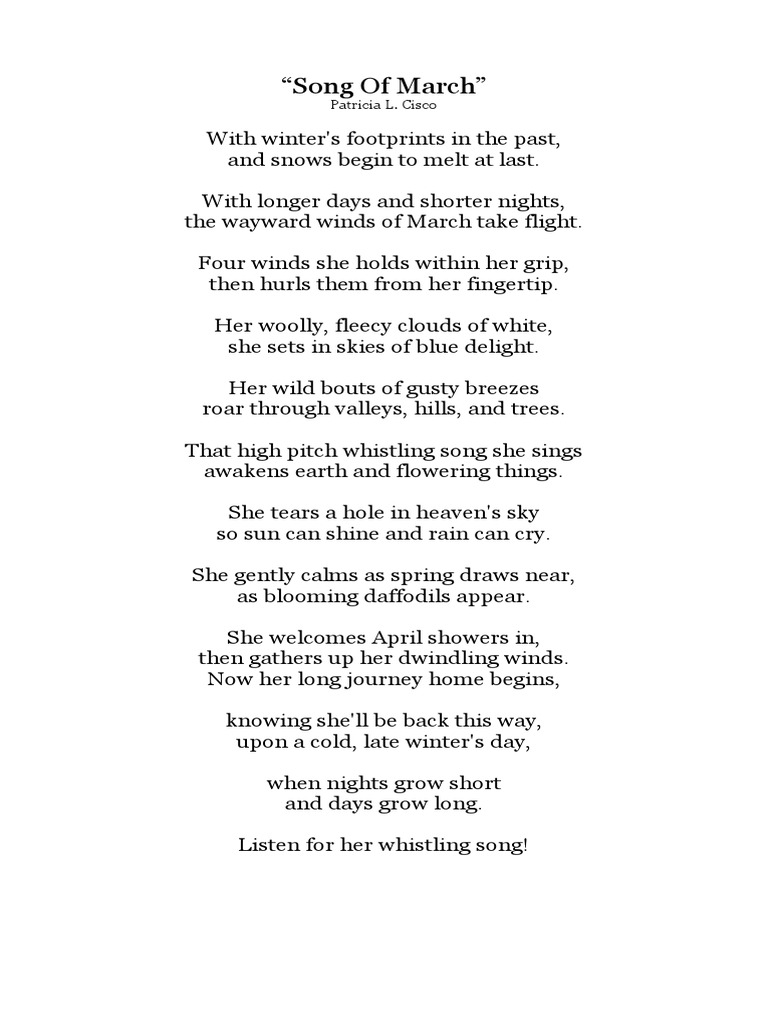 10 Poems | Download Free PDF | Weather | Nature