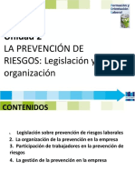 Fol 2 La Prevencion de Riesgos Legislación y Organizacion-2019