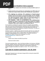 Eligibility Criteria 1983