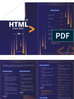(New) The Complete HTML Cheat Sheet PDF