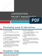 Construction Project Management: Planning and Designing