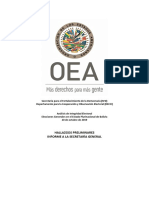 Informe Auditoria Bolivia 2019 