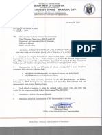 Memo No. 23, S. 2019 School Improvement Plan (SIP) Instructional Videos, Styleguide, Appraisal Process and Quality Assesment Tool PDF