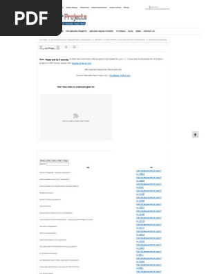 2018 Arduino Projects List About 2745 Arduino List of