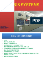 ABB 33kV GIS Switchgear Manual | PDF | Switch | Electricity