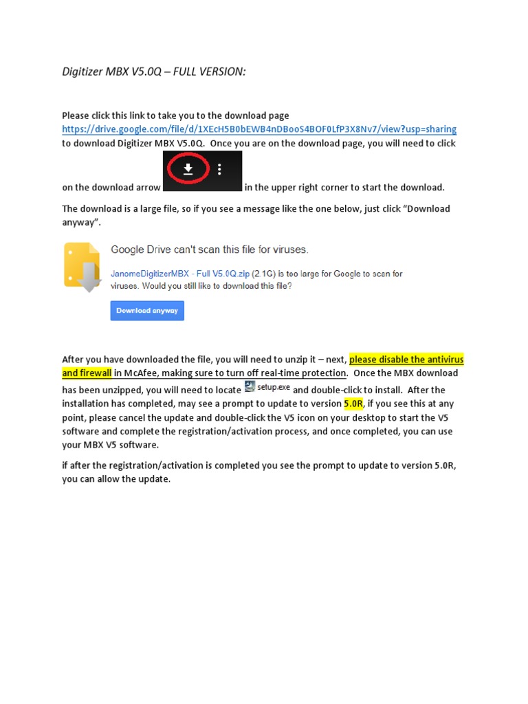 Digitizer Full MBX v5.0q Download PDF