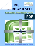 Secure, Share and Sell Your Excel Worksheet Tools Brochure