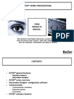Exter™ Series Presentation.: From Person To Process