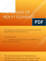 3.origin of Heavy Elements