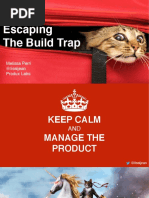 Melissa Perri - Escaping the Build Trap