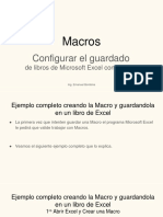 5- Configurar El Guardado de Libros de Microsoft Excel 2010 Con Macros