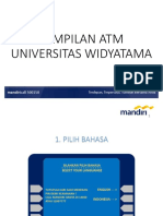 Metode Pembayaran Billpayment Di ATM Mandiri PDF